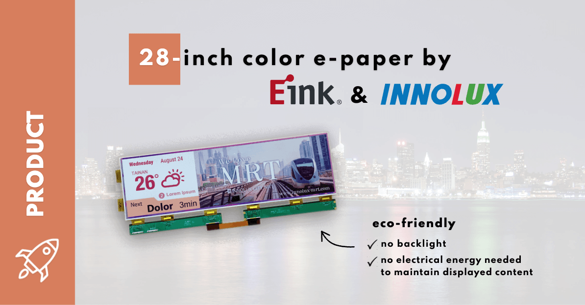 E Ink Gallery – a new kind of color e-paper