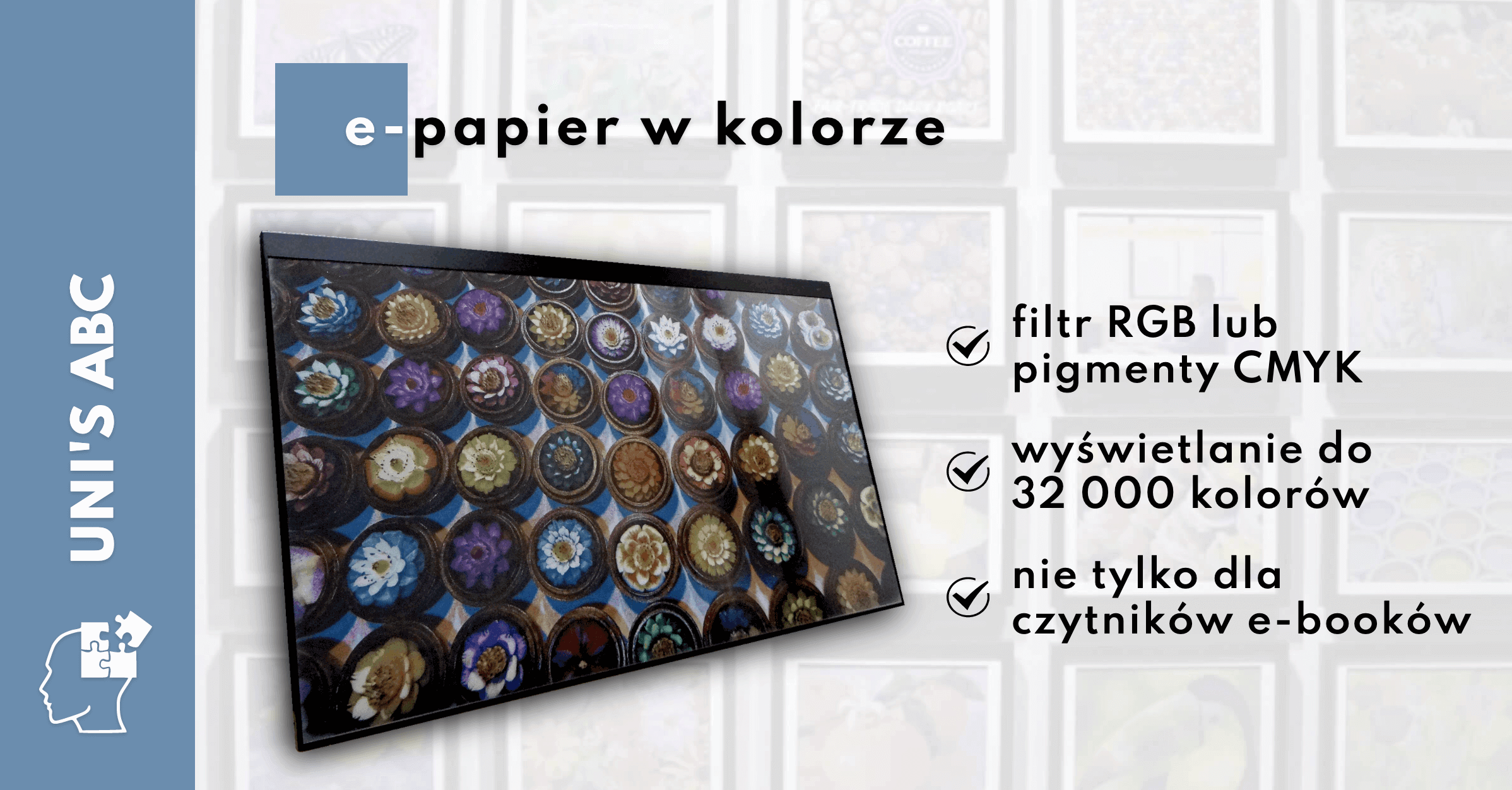 Kolorowy E-papier – Jak to działa?