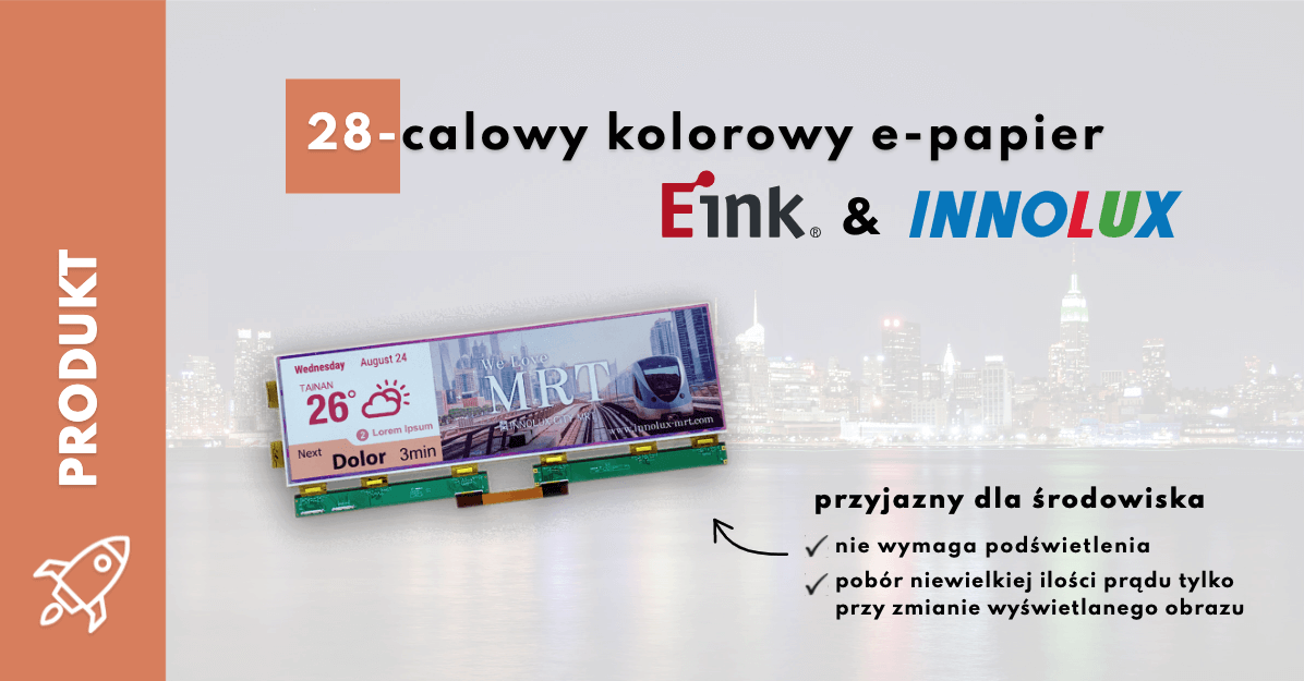 E Ink Gallery – kolorowy e-papier w nowej odsłonie