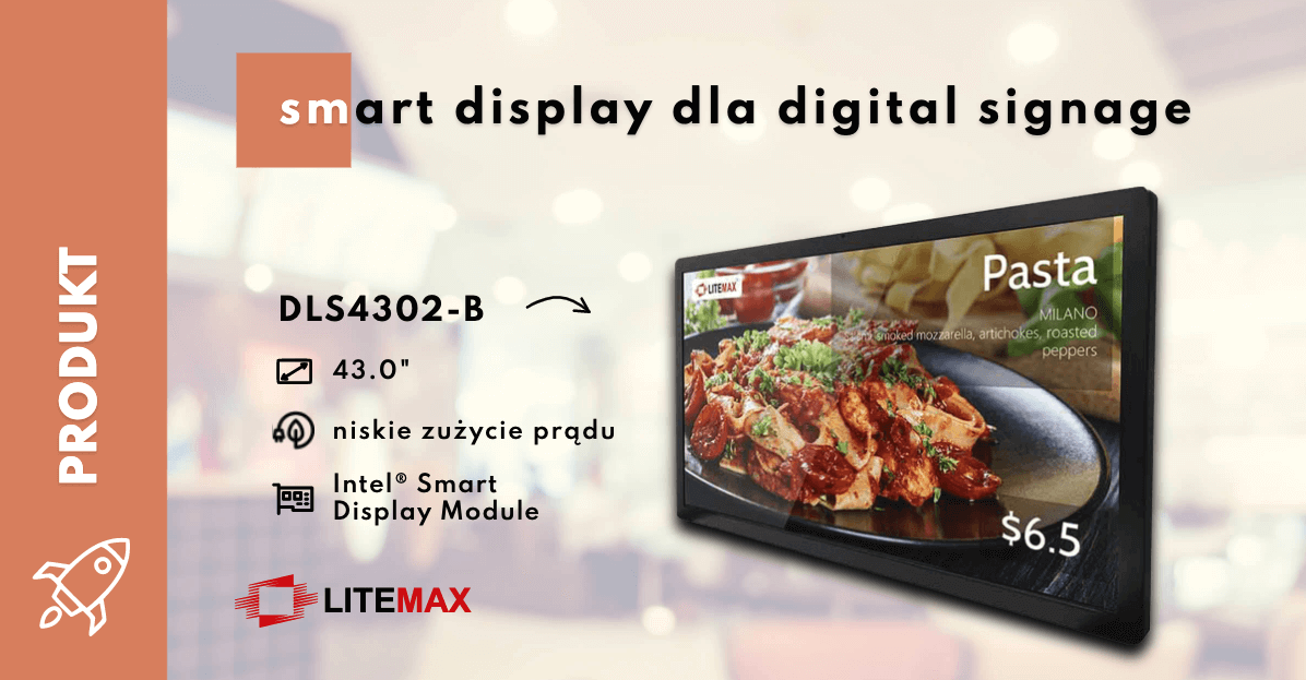 Zaawansowane rozwiązanie od Litemaxa – wyświetlacz LCD z procesorem Intel®