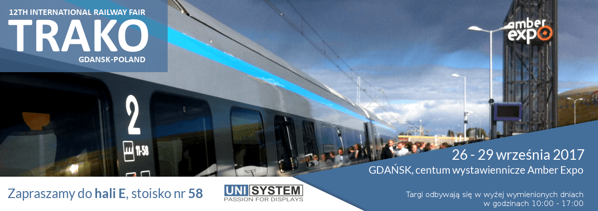 Unisystem auf der TRAKO 2017 in Gdansk