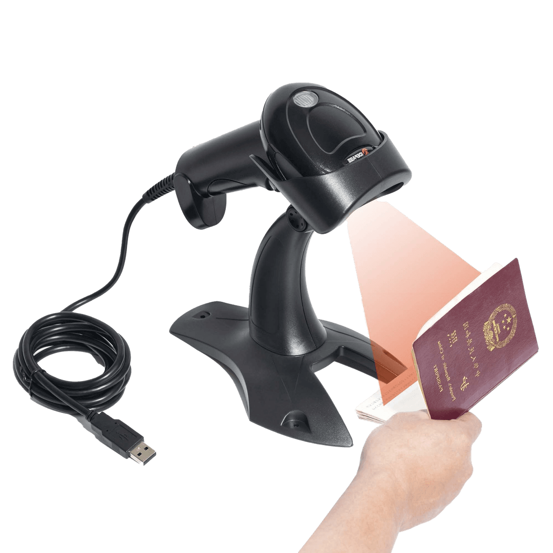 Master Reader Display IDE303 - Handheld Passport OCR-B/MRZ Reader | Unisystem - Display ...