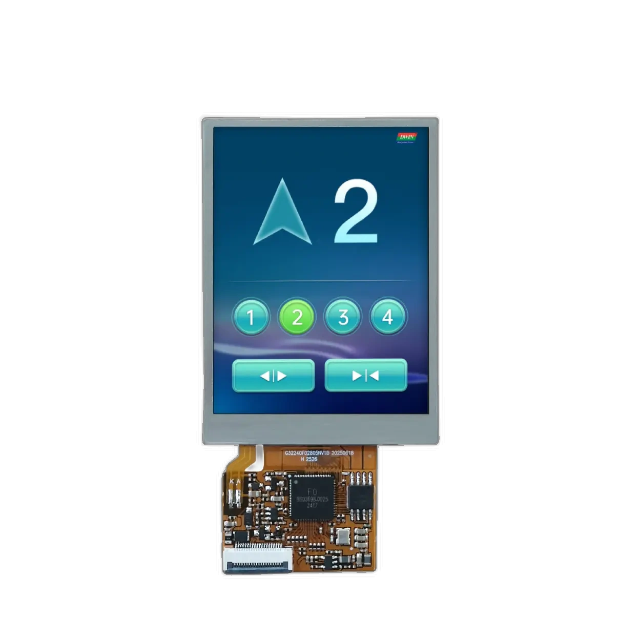 DMG32240F028_05WN Écran ACL-TFT intelligent DWIN 2,8" 240x320